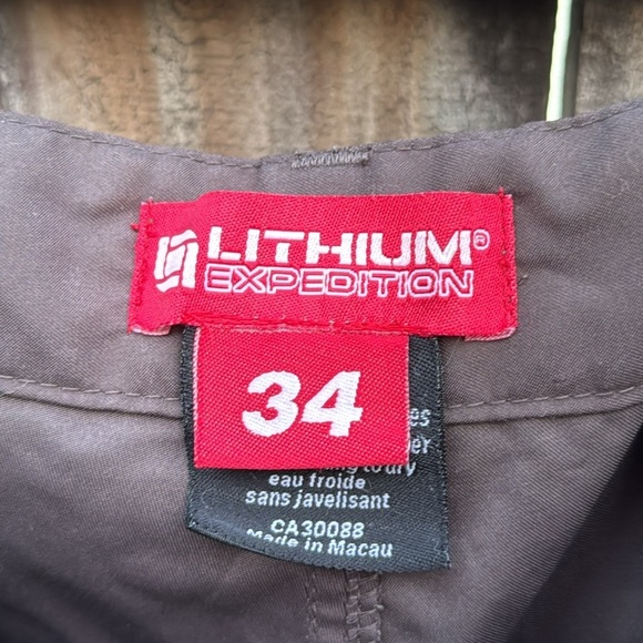 Lithium Expedition raver cargo pants, size 34 - Picture 6 of 7